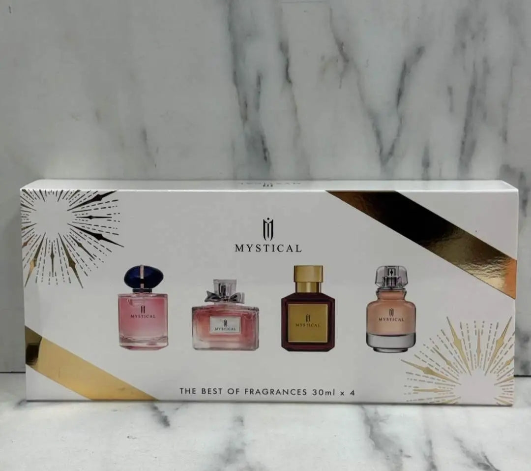 Coffret 4 Parfums 30ml - Coffret Découverte 4 Senteurs Différentes