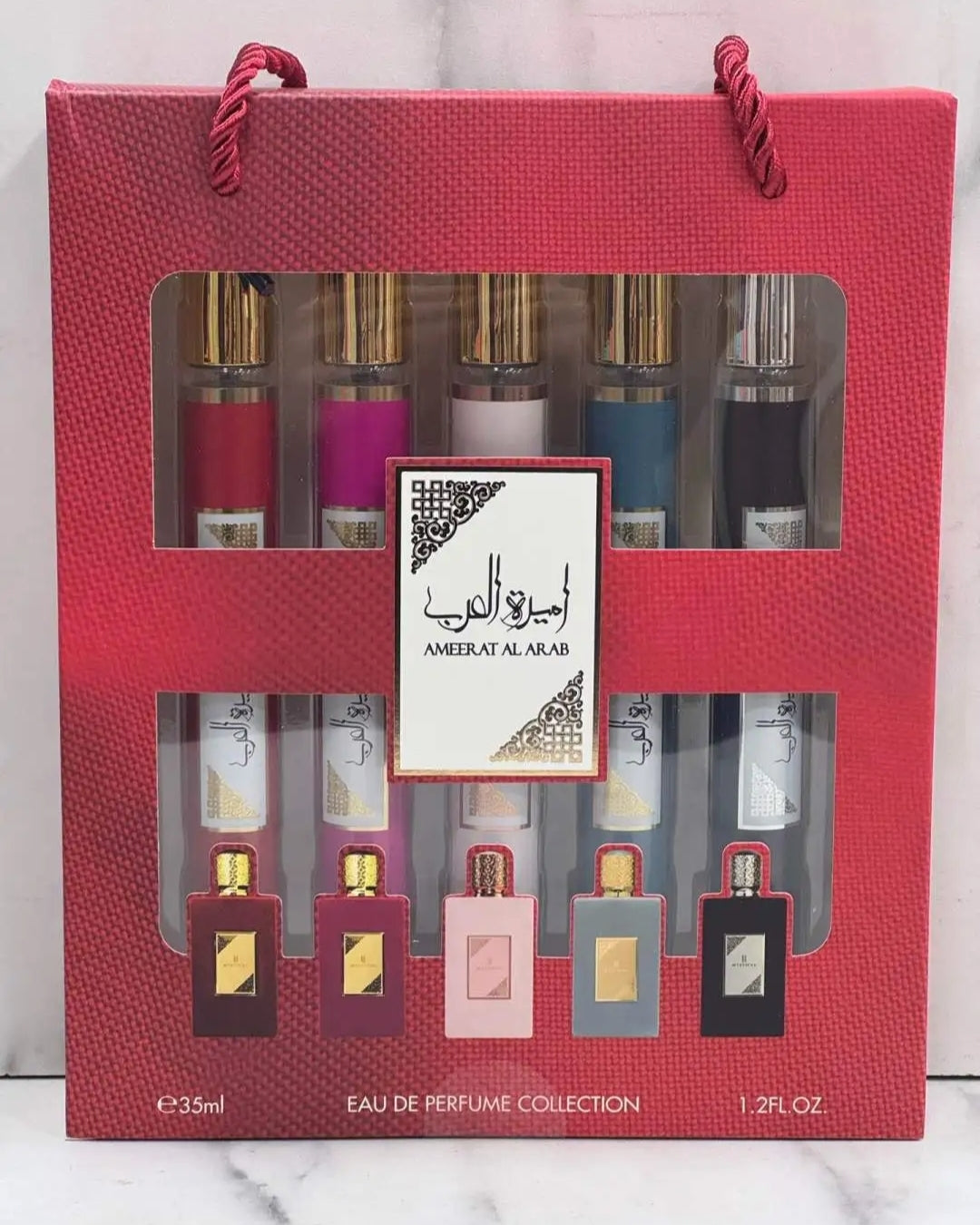 Coffret Ameerat 5 Parfums 30ml - Collection Premium avec Poignée