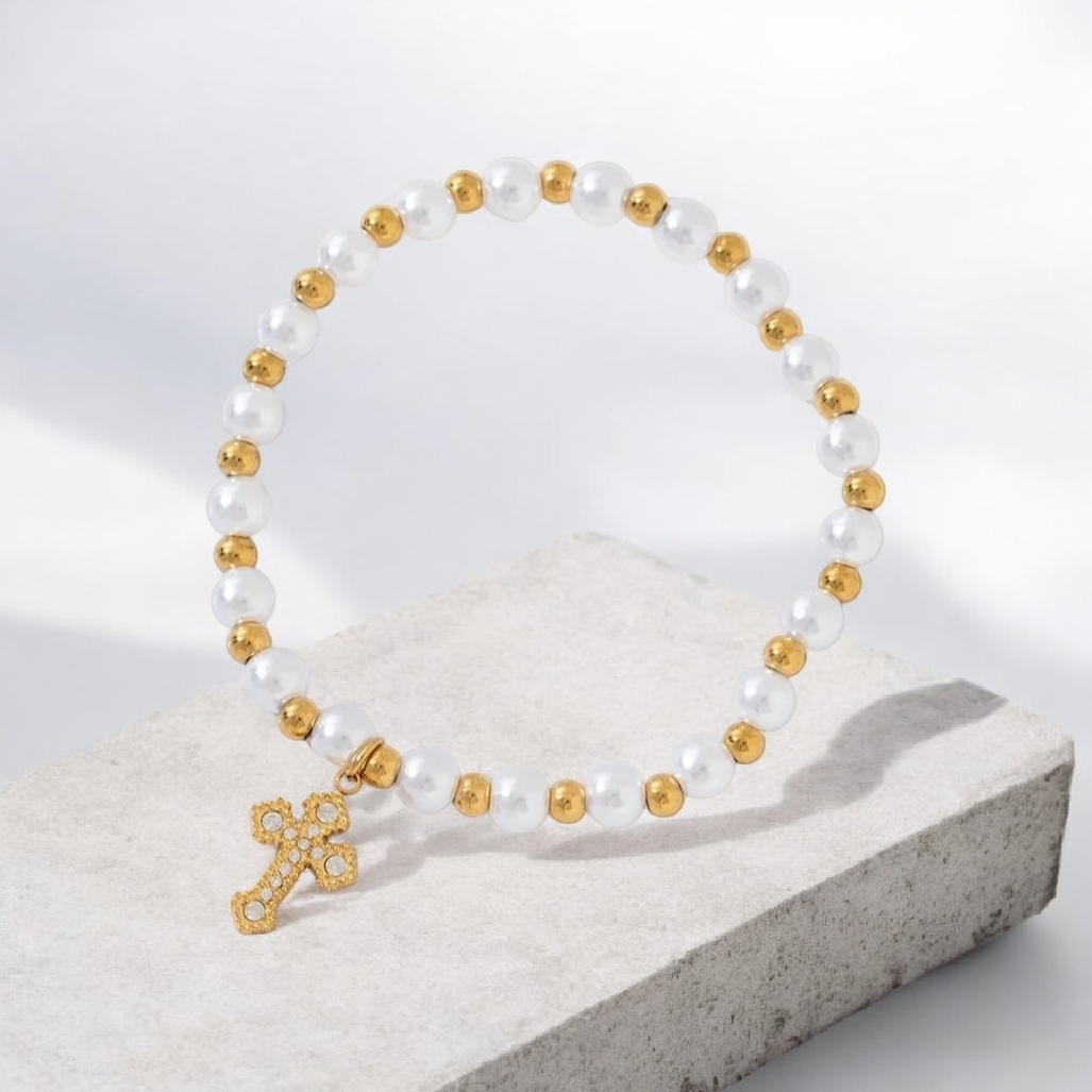 Bracelet élastique avec breloque