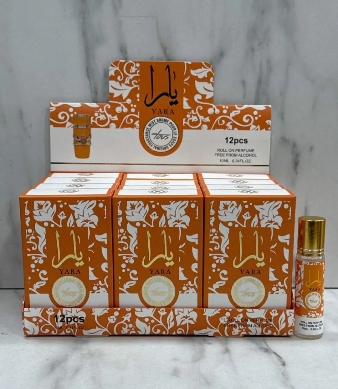 Roll-on Yara Tous 10ml - Parfum Concentré Portable