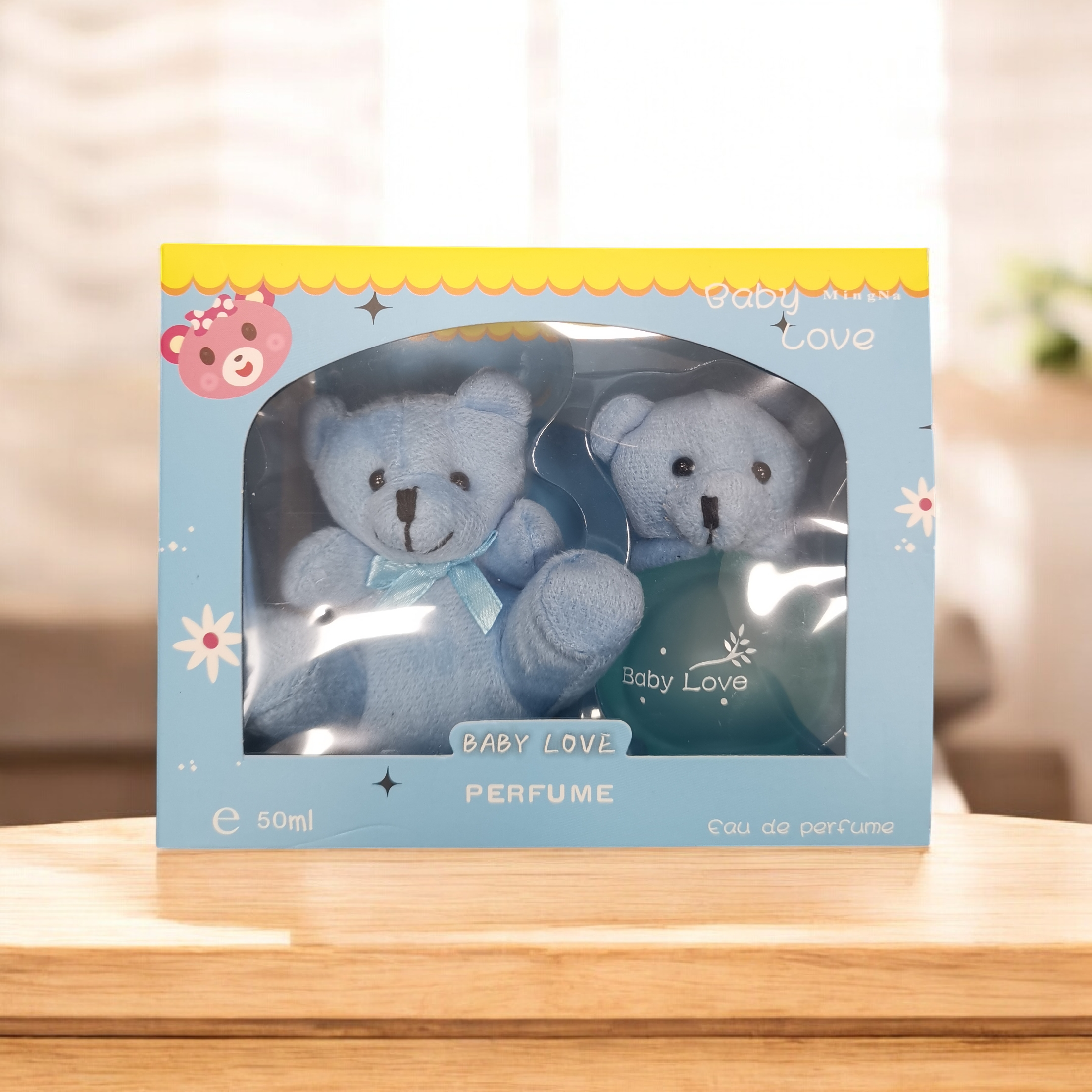 Coffret cadeau baby- Nounours bleu