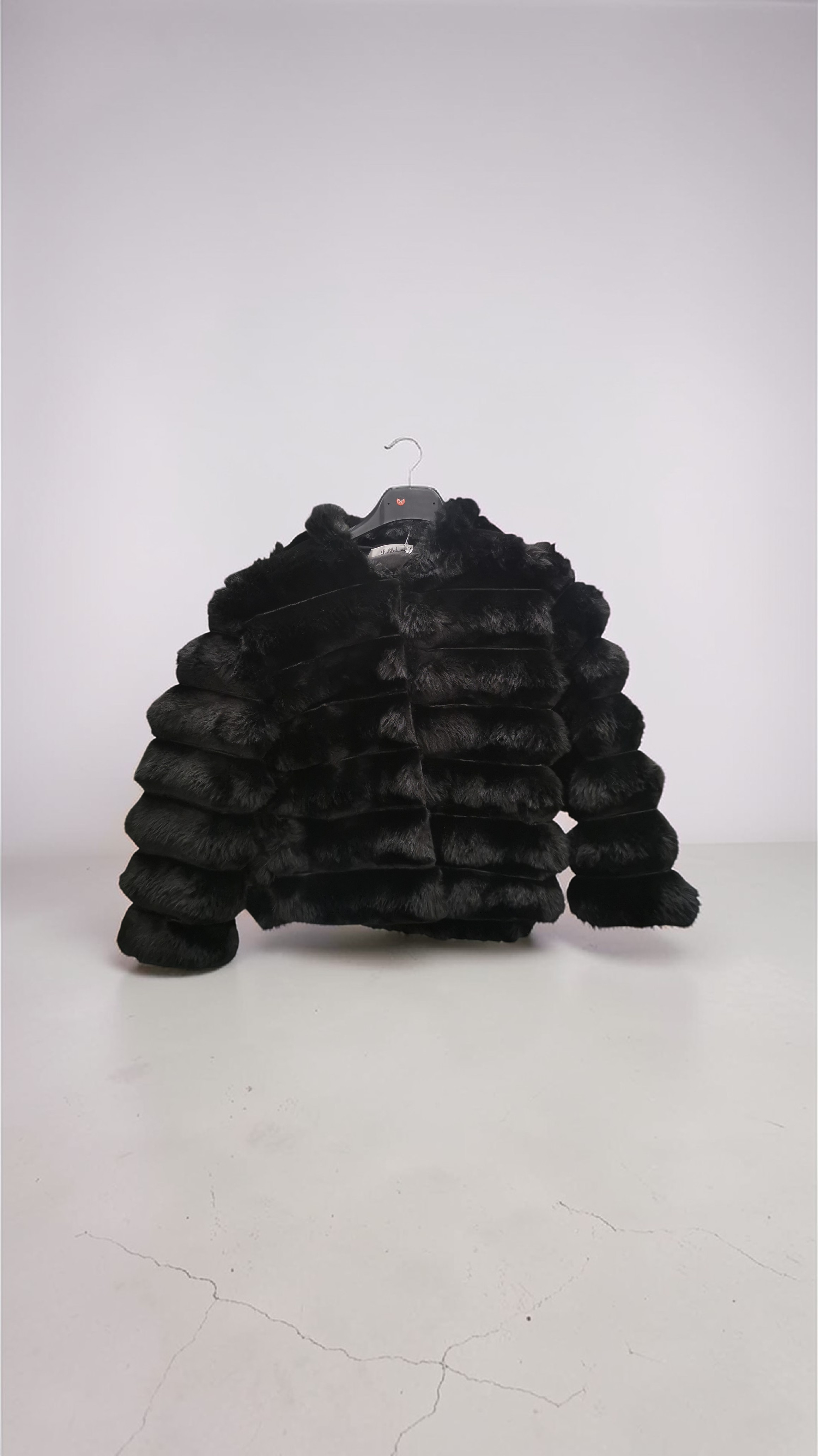 Veste Moumoute Fille - Veste à Capuche Enfant Douce et Chaude