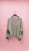 Gilet Tricot Fille - Cardigan Enfant Chaud