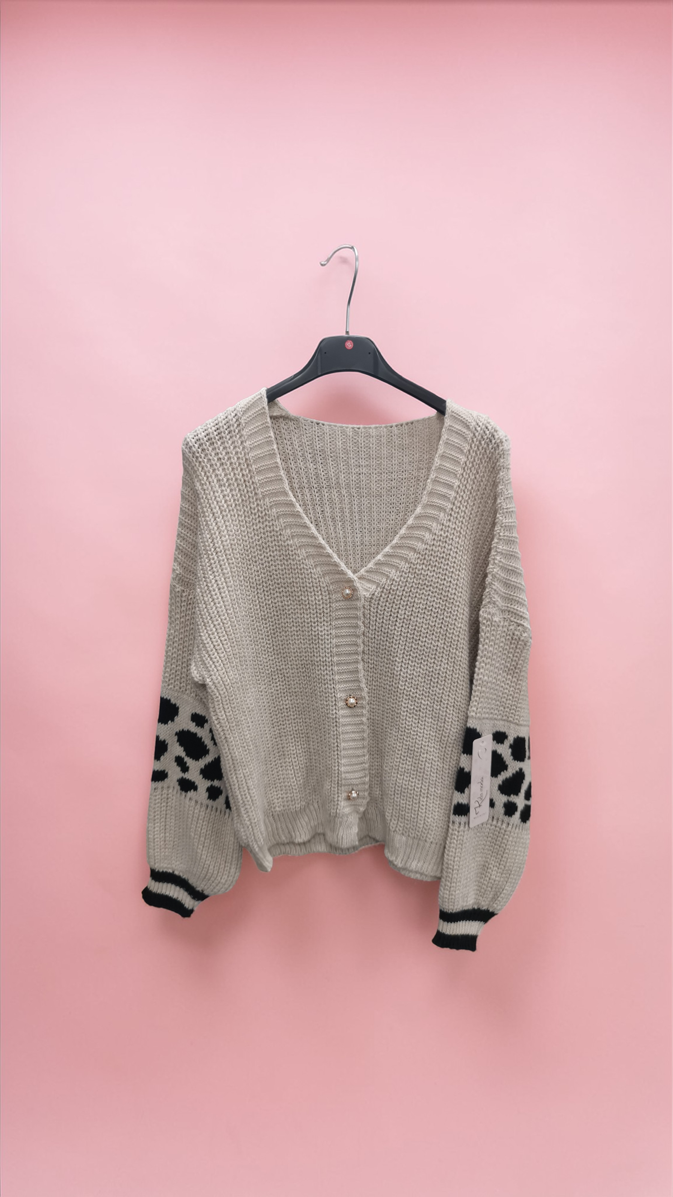 Gilet Tricot Fille - Cardigan Enfant Chaud